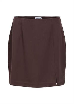 Lisa mw mini skirt Seal Brown Object 
